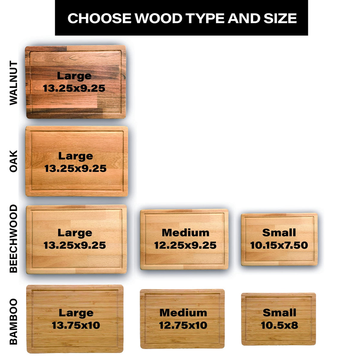 Custom Monogrammed Gifts for Christmas, Personalized Cutting Board, Charcuterie Board, Letter A-Z Engraved, Special Gift for Women, Men, Her, Him, Kenzal Customized