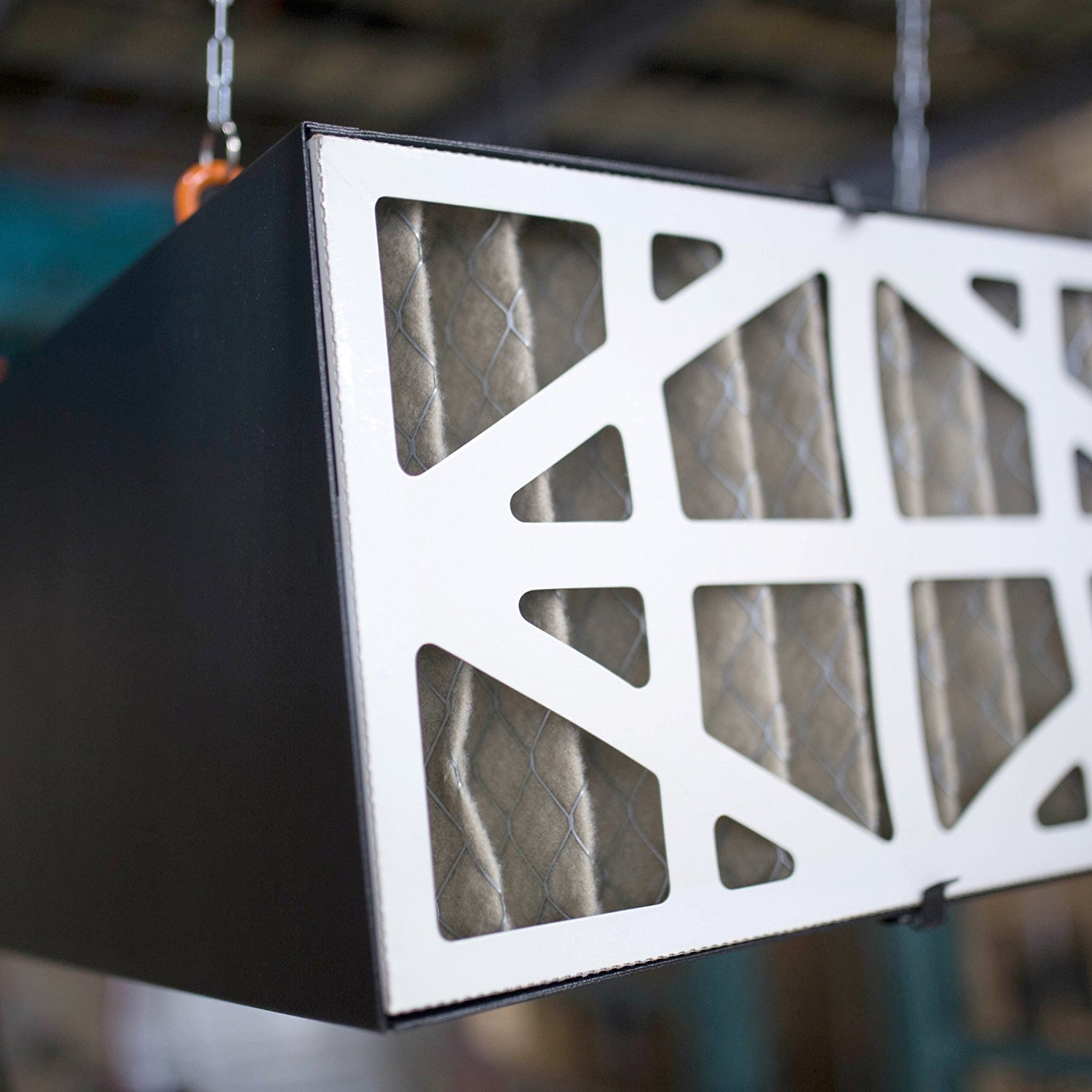 WEN 3410 3-Speed Remote-Controlled Air Filtration System (300/350/400 CFM), Basic w/ RF Remote (400 CFM) , Black WEN