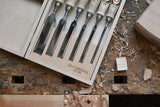 Kirschen 1101000 6-Piece Chisel Set in Wood Box Kirschen
