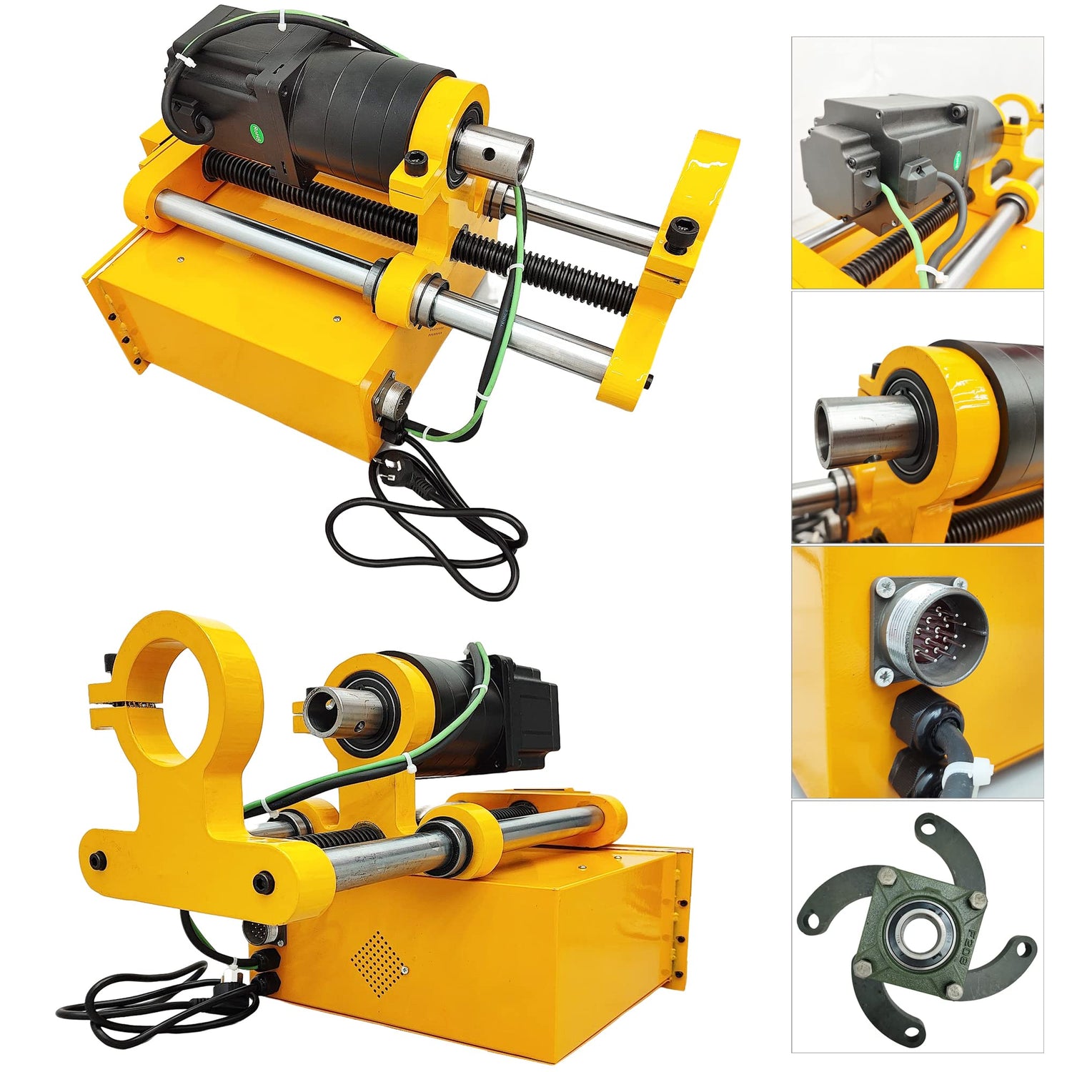 INTSUPERMAI Portable Line Boring Machine Hole Drilling Connecting Rod Boring Machine XDT40 with Handle Control for Engineering Machinery Repairing INTSUPERMAI