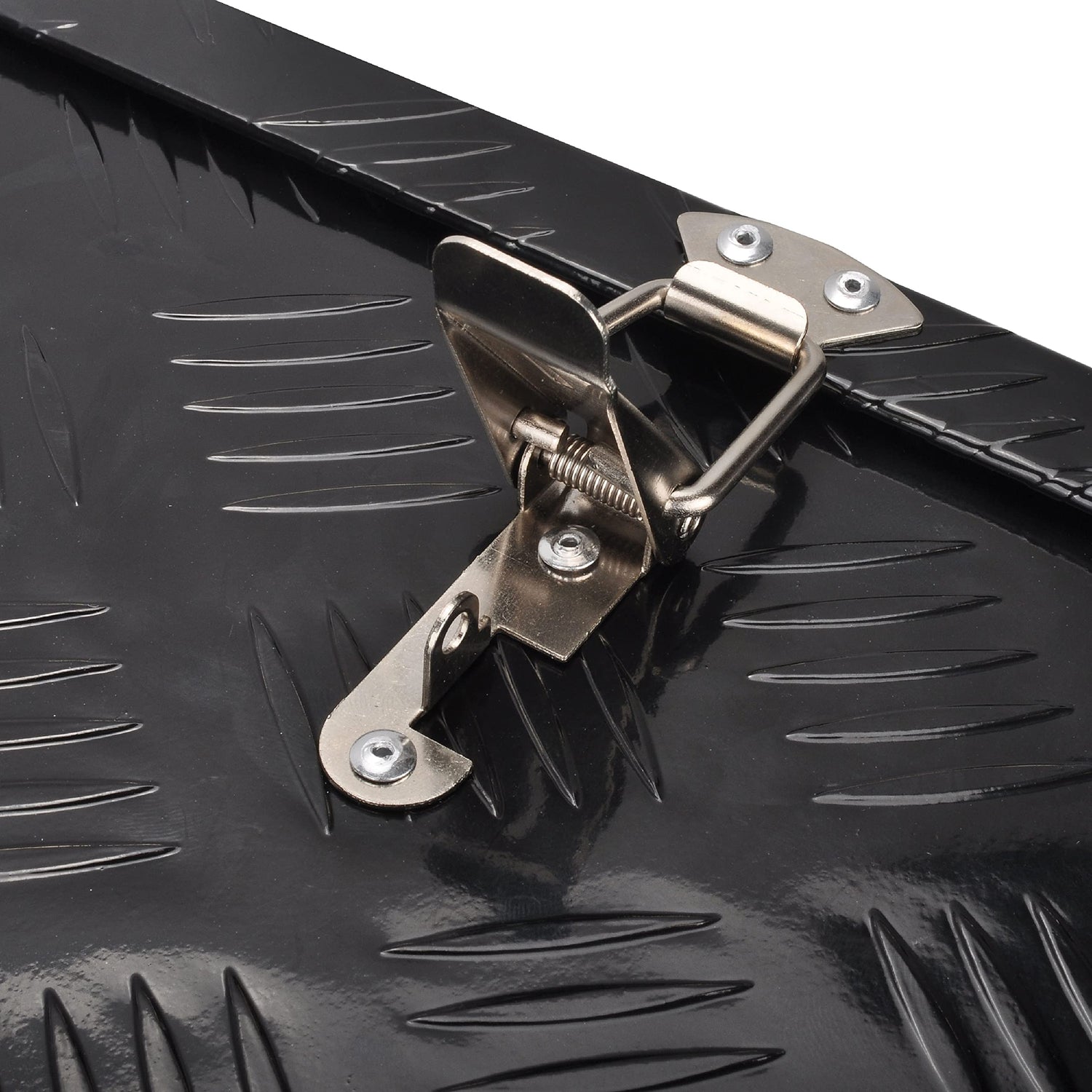 FGJQEFG 16 Inch Aluminum Truck Bed Tool Box Truck Car Outdoor Trailer Pickup Underbody Toolbox,RV Storage OrganizerTrailer Storage W/Side FGJQEFG