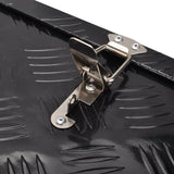 FGJQEFG 16 Inch Aluminum Truck Bed Tool Box Truck Car Outdoor Trailer Pickup Underbody Toolbox,RV Storage OrganizerTrailer Storage W/Side FGJQEFG