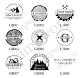 Custom Electric Branding Iron with Logo Stamp - Personalised 200W Heat Tool for Wood and Leather N-K