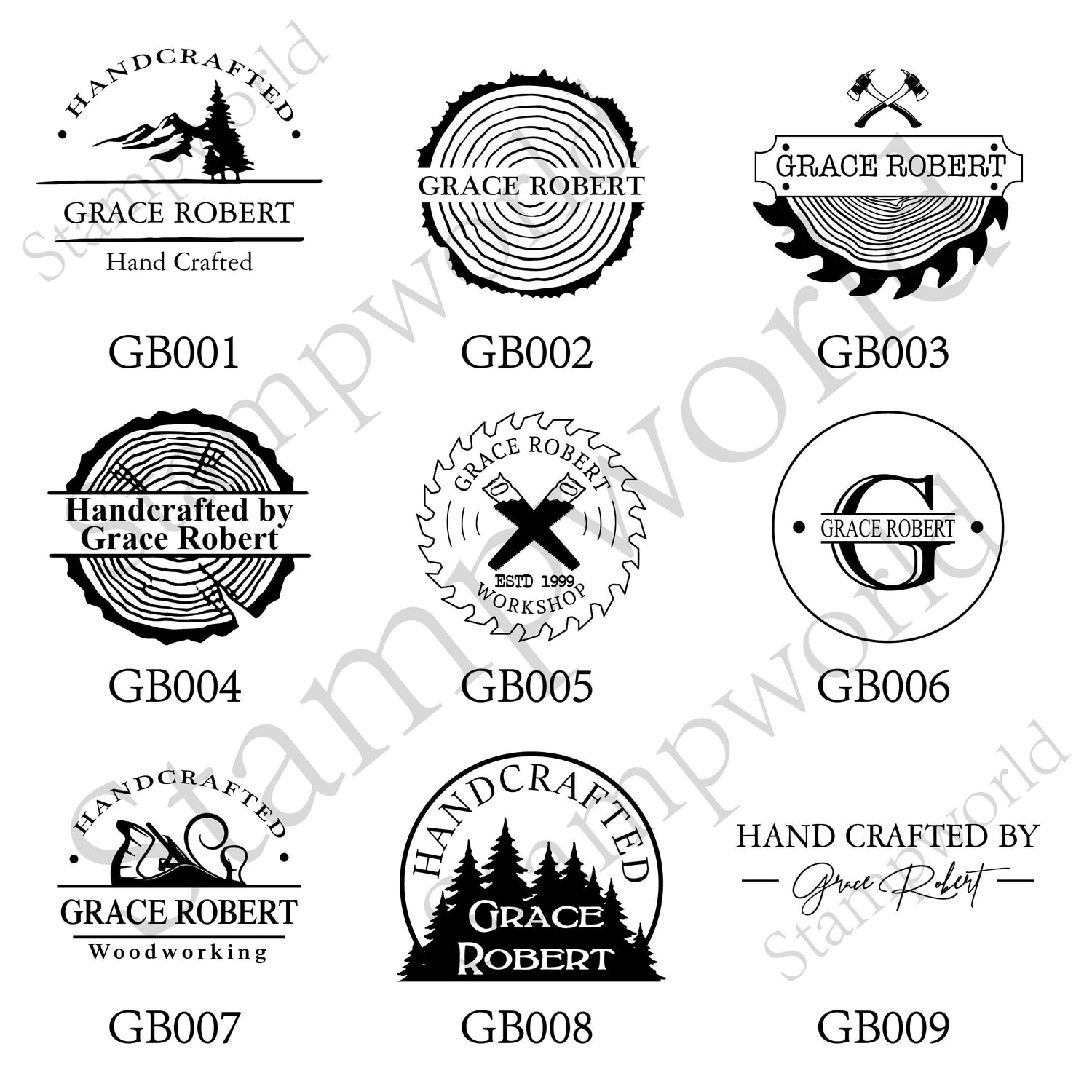 Custom Electric Branding Iron with Personalised Stamp for Wood and Leather, 200W Heat Tool N-K