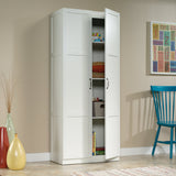 Sauder Select Storage Pantry cabinets, L: 29.69" x W: 16.34" x H: 70.10", White finish Sauder