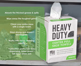 Fresh Towel Heavy Duty Center Pull Shop Towel Rags for Cleaning- (1 Box of 160 Sheets) Disposable Cleaning Towels - 9 x 12 inches - FT800 (White) Fresh Towel, Inc.