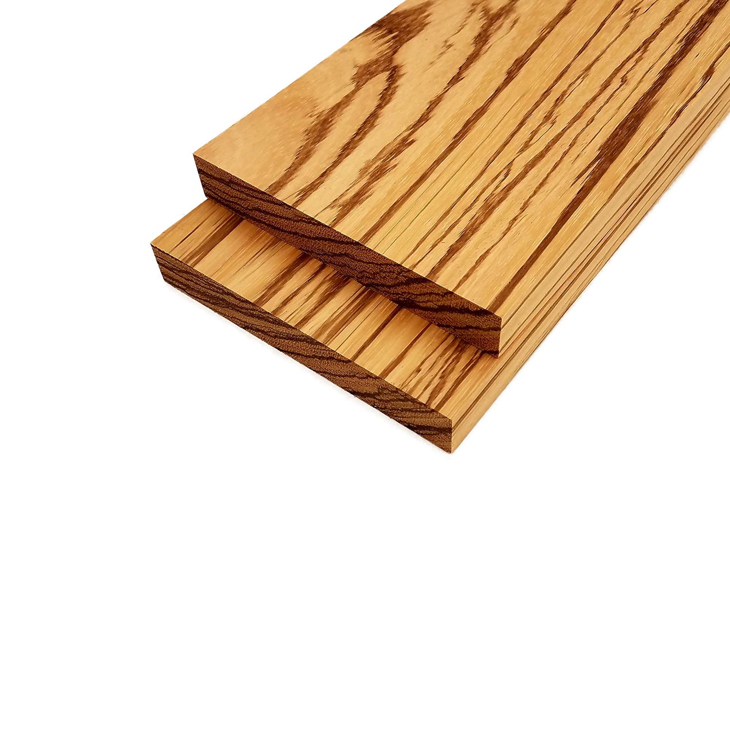 Zebrawood Lumber Board - 3/4" x 5" (2 Pcs) (3/4" x 5" x 18") Barrington Hardwoods