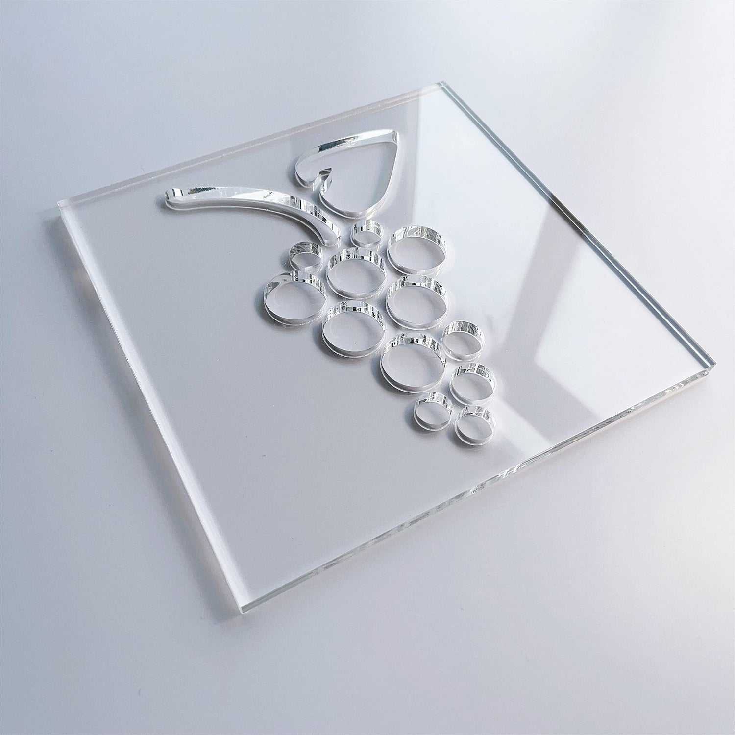 Phocaea Grapes Router Template, Acrylic Template, Woodworking Router Template Phocaea