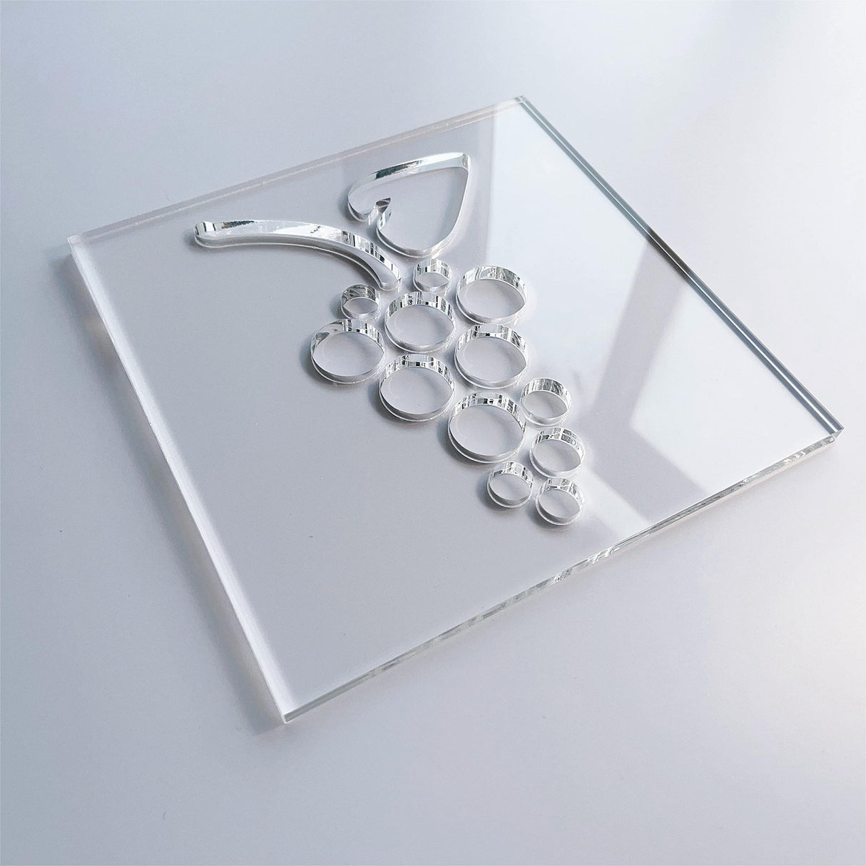 Phocaea Grapes Router Template, Acrylic Template, Woodworking Router Template Phocaea