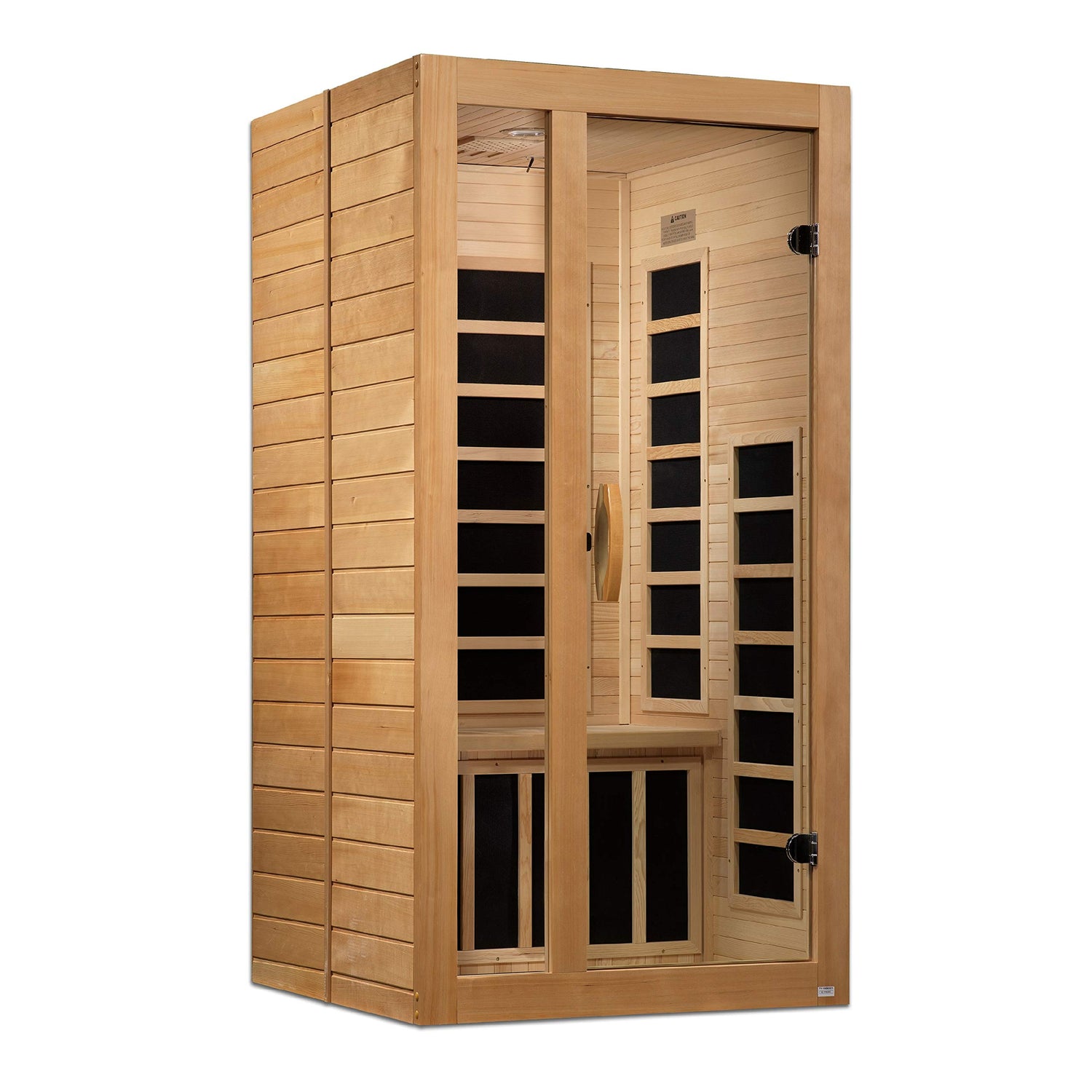Maxxus Saunas Maxxus Gracia 1-2-Person Low EMF (Under 8MG) FAR Infrared Sauna, Curb Side Delivery Maxxus Saunas