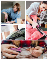 KingTool 267-Piece Tool Kit Set - Pink Tool Set with 21V Crodless Pink Power Drill Driver, Tool kit for Women with Pink Tool Storage Bag, Womens Tool KINGTOOL