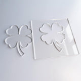 Clover Template, Clear Acrylic Template, Woodworking Router Template Phocaea