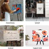 Artify 66 Inches Double Tier Easel Stand, Adjustable Height from 22-66”, Tripod for Painting and Display with a Carrying Bag, Pack, Black ARTIFY art supplies