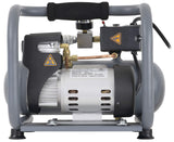 Senco PC1010 1/2- Horsepower 1-Gallon Matte Finish and Trim Portable Hot Dog Air Compressor, Gray/Red Senco