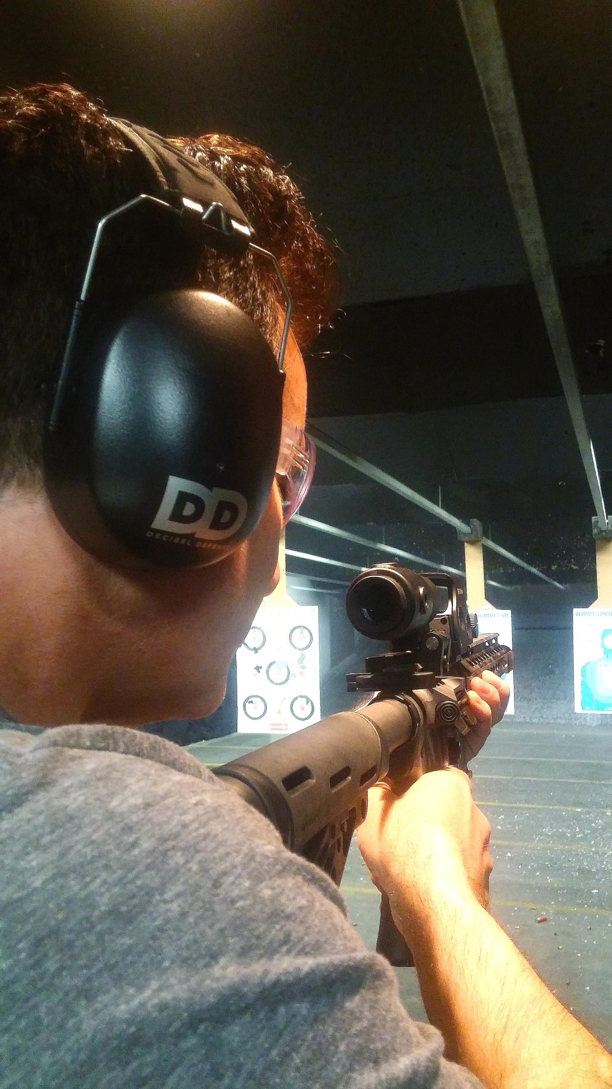 Professional Safety Ear Muffs by Decibel Defense - 37dB NRR - The HIGHEST Rated & MOST COMFORTABLE Ear Protection for Shooting & Industrial Use - THE DECIBEL DEFENSE