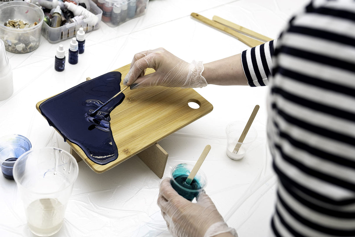 [100 Pack - 1oz] Epoxy Resin Mixing/Medicine Cups with 50 Bonus Mixing Sticks - 1 Ounce Graduated Plastic Cups (1 Sleeve) - EpoxyStix EpoxyStix