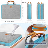ZINZ Slim and Expandable Laptop Sleeve 15 15.6 16 Inch Case Bag for 15"-16" Notebooks Water-Resistant Handbag Multipurpose Computer Accessories ZINZ