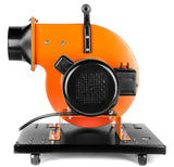 WEN DC3474 7.4-Amp Rolling Dust Collector with Induction Motor, 15-Gallon Bag and Optional Wall Mount , Black WEN