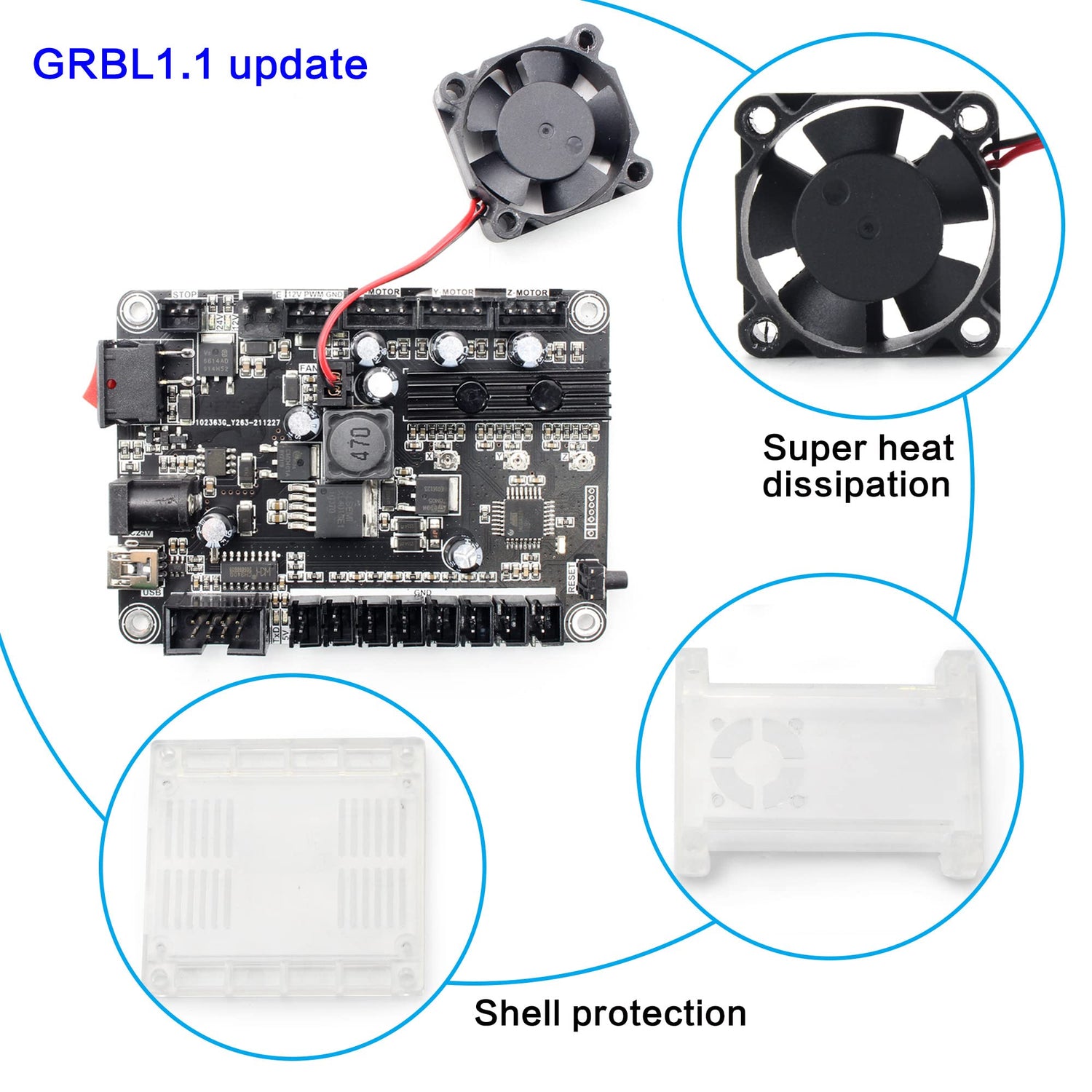 CNCTOPBAOS 1610 PRO CNC Milling Machine,with GRBL Offline Controller,3 Axis Desktop DIY Mini CNC Router Kit Engrave Carving PVC,PCB,Acrylic,Wood CNCTOPBAOS