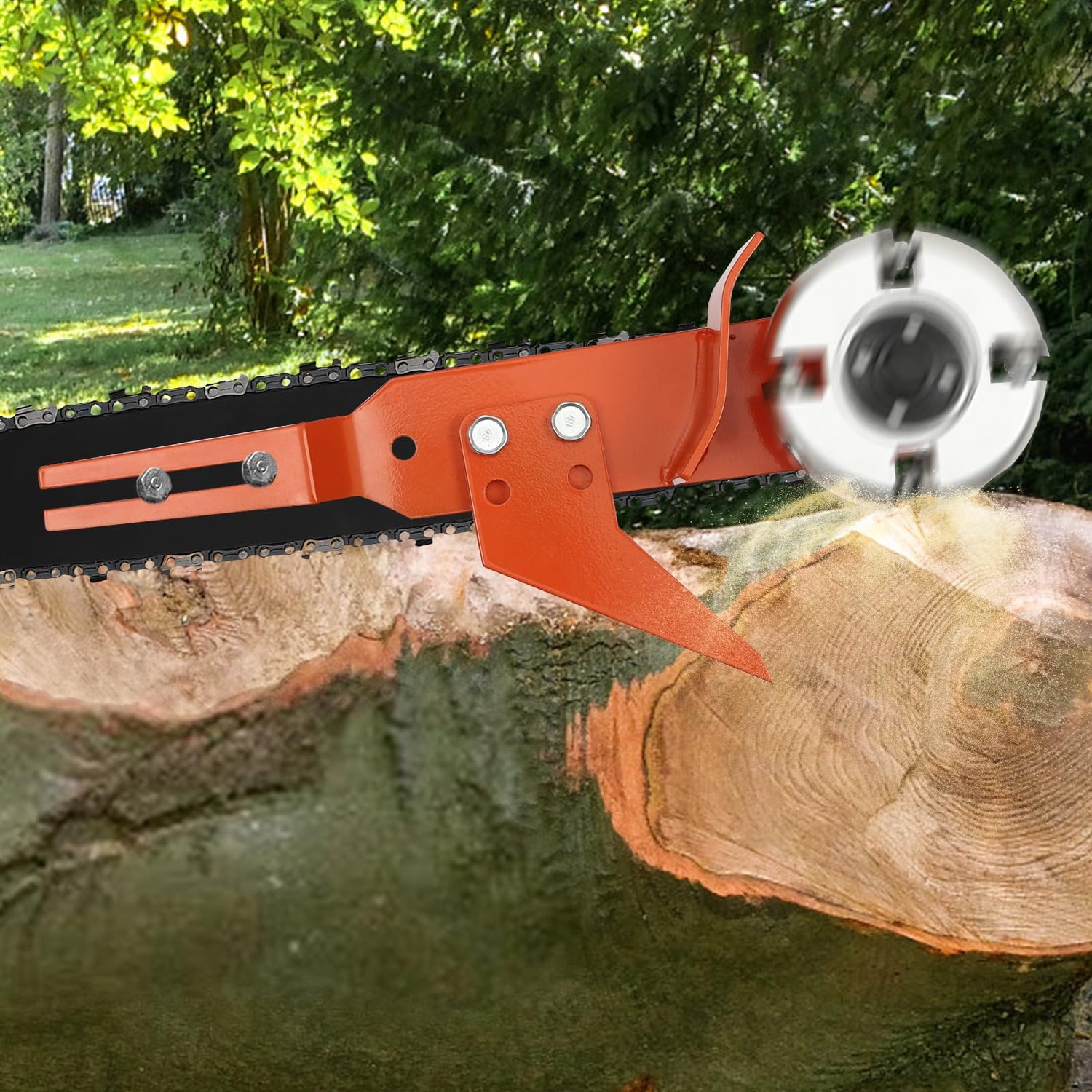 Chainsaw Carving Mill Attachment Log Debarker Peeler Notcher For STIHL MS170-250 Chainsaw Accessories Wood Carving, for Husqvarna & Stih-l Belt LIKARVA