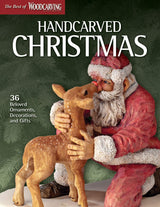 Handcarved Christmas: 36 Beloved Ornaments, Decorations, and Gifts (Fox Chapel Publishing) (The Best of Woodcarving Illustrated) Santas, Tree Design Originals
