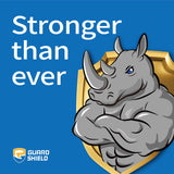 GUARD SHIELD Heavy Duty Tarp 12x20 Feet Silver/Black Multi Purpose Thick Waterproof Poly Tarp Cover 10mil GUARD SHIELD