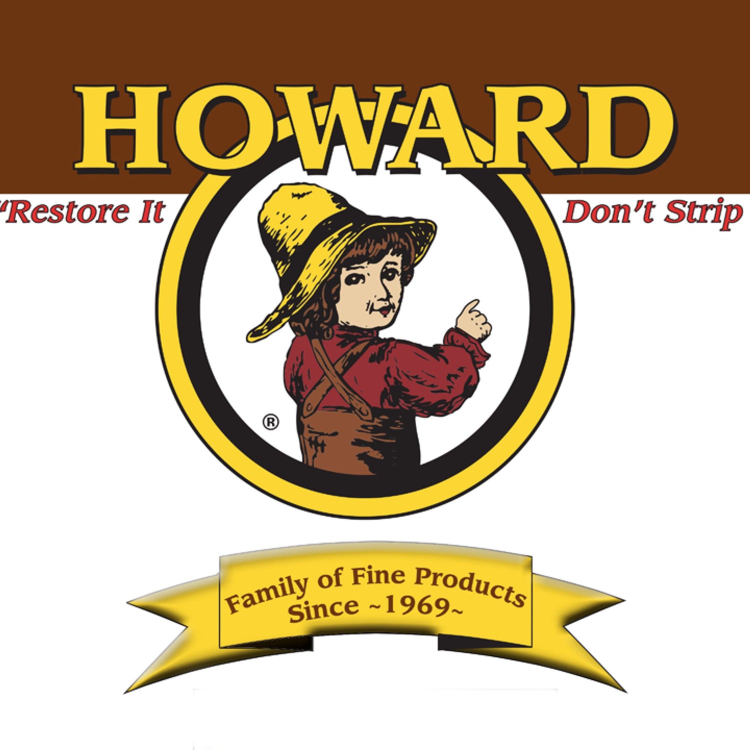 HOWARD Feed n Wax Wood & Conditioner Beeswax Polish, Orange, 16 Fl Oz, Pack of 2 Howard Products