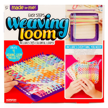 Made By Me Easy Steps Weaving Loom — Beginner Loom — DIY Potholders — Weaving Loom For Kids Ages 5 And Up
