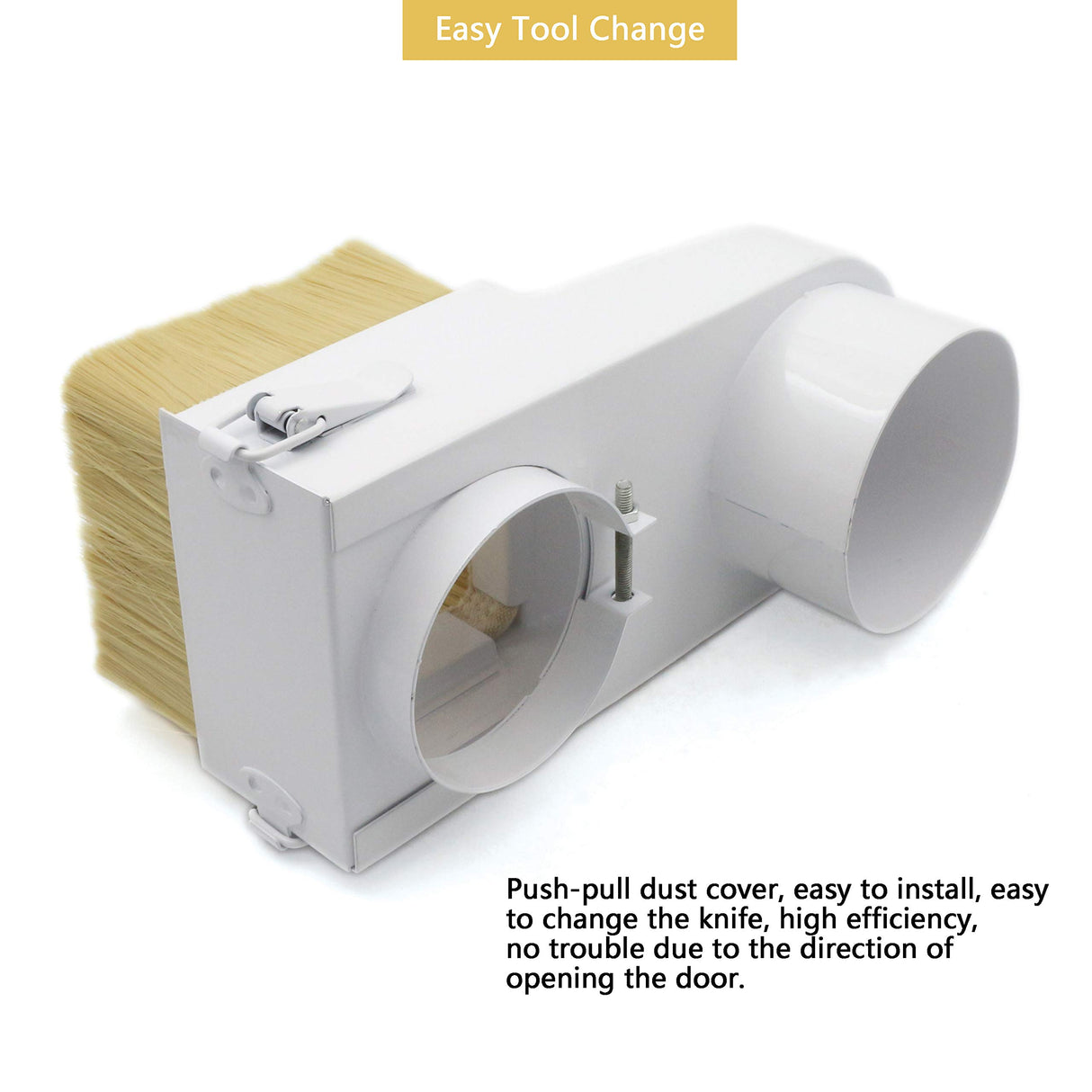 RATTMMOTOR 65mm Spindle Dust Boot Shoe CNC Spindle Motor Double Door Brush Dust Shoe Cover Cleaner Engraving Machine Accessories for CNC Engraver RATTMMOTOR