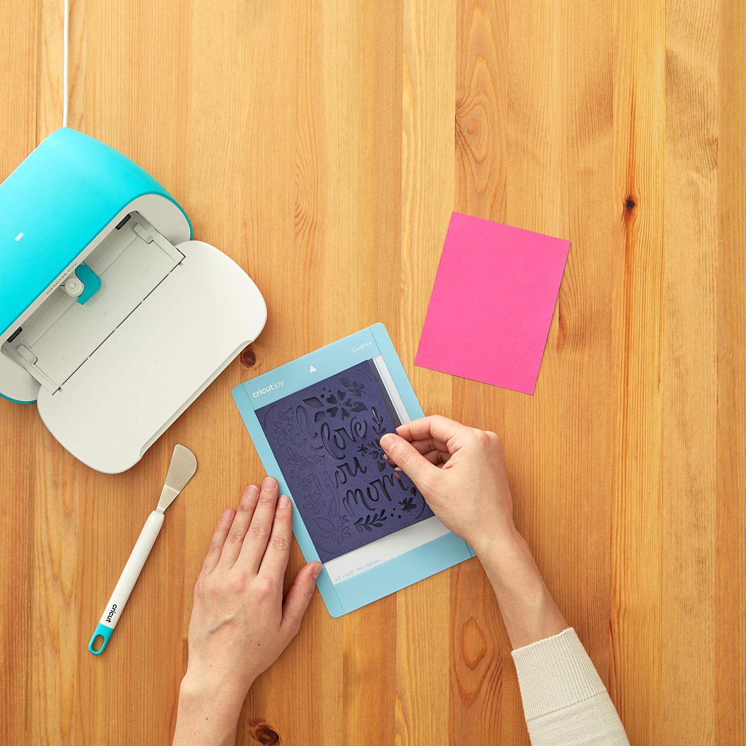 Cricut Joy Insert Cards - DIY greeting card for Baby Shower, Birthday, and Wedding - Matte Holographic Cream/Gold, 12 ct Cricut