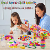 Crafts for Girls Ages 6-10 Make Your Own Flower Bouquet with Buttons and Felt Flowers, Vase Art and Craft for Children - DIY Activity Christmas 7july