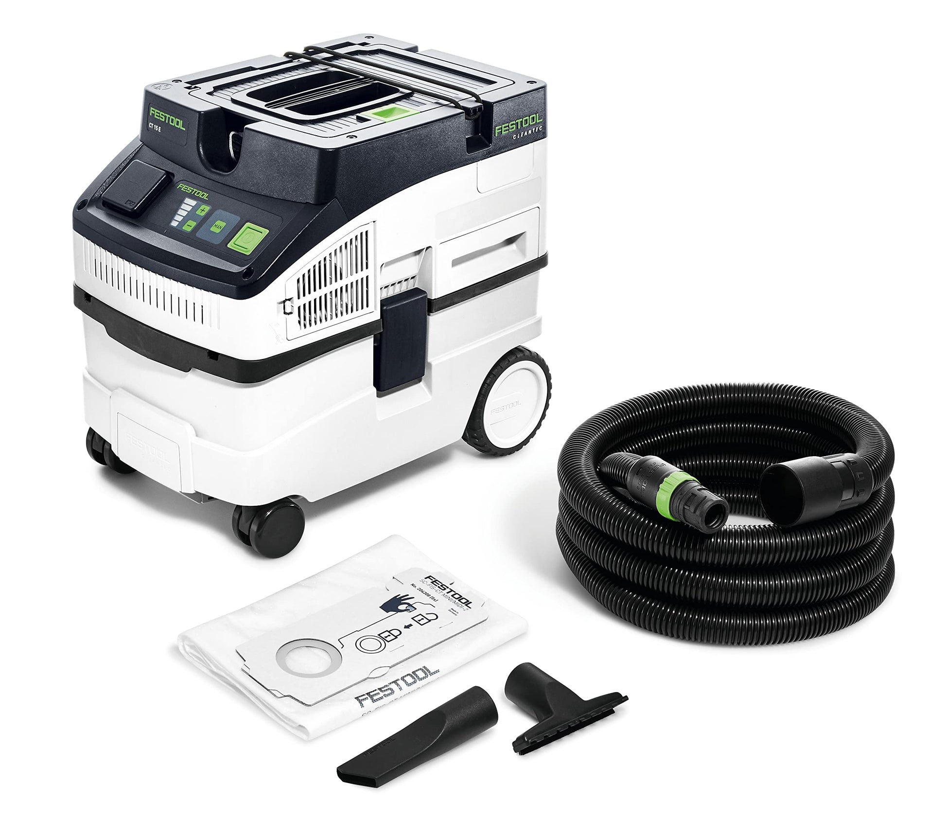 Festool CLEANTEC CT 15 E HEPA Dust Extractor - WoodArtSupply