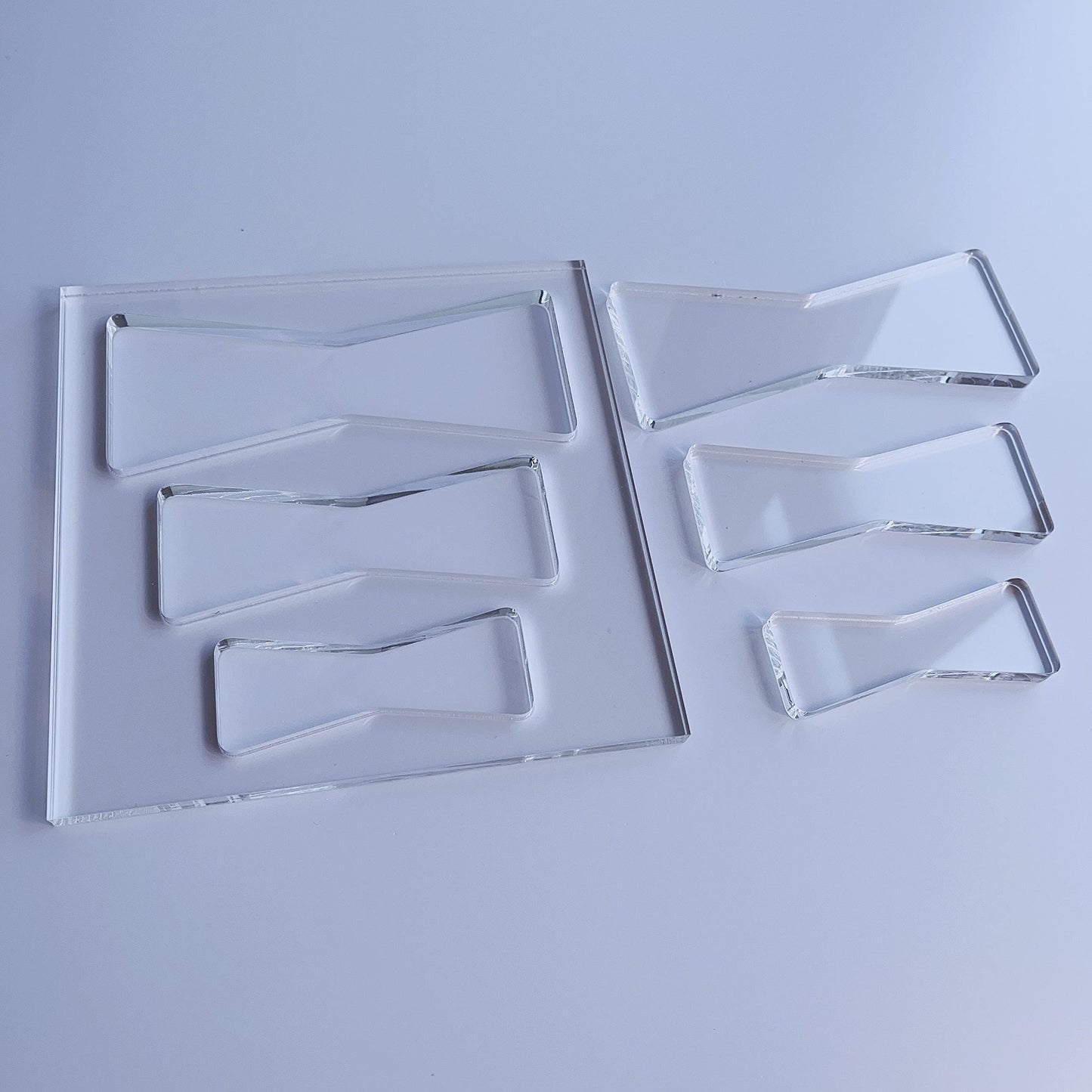 Bow Tie Router Template, Clear Acrylic Template, Woodworking Router Template