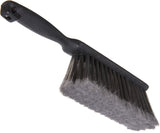 SPARTA Flo-Pac Counter Brush, Bench Brush, Dustpan Brush with Flagged Bristles for Counters, Floors, And Fireplace, 8 Inches, Gray SPARTA