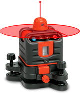 Johnson Level & Tool 40-6502 Manual-Leveling Rotary Laser, Red, 1 Laser, Large Johnson
