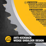 DEWALT 10-Inch Miter / Table Saw Blades, 60-Tooth Crosscutting & 32-Tooth General Purpose, Combo Pack (DW3106P5) DEWALT