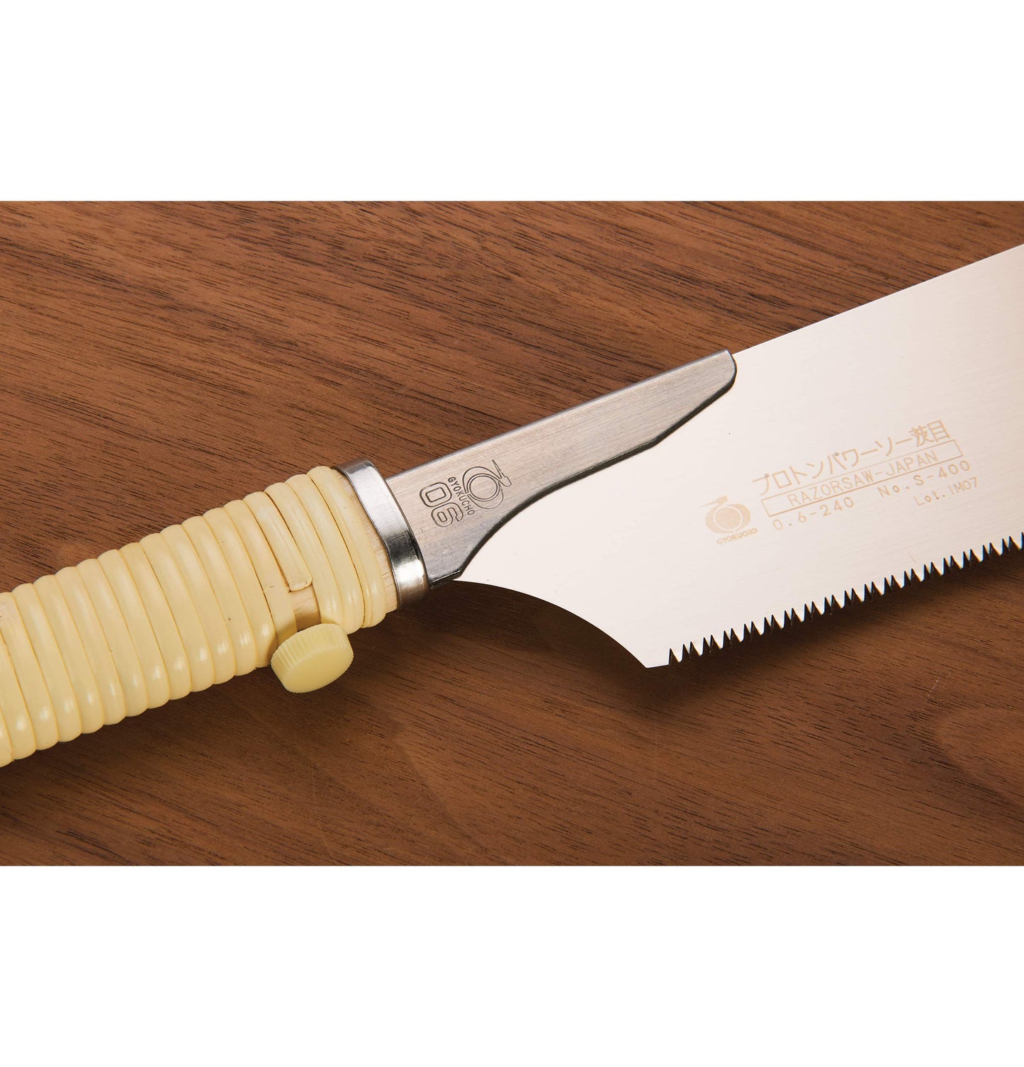 Gyokucho Razorsaw Crosscut 240mm No. 400 with Replaceable Blade - WoodArtSupply