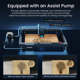 Longer Laser B1 Engraver with Auto Air Assist, 36W Output Laser Cutter, 180W Laser Engraving Machine, DIY Laser Engraver for Wood and Metal, Paper, Longer
