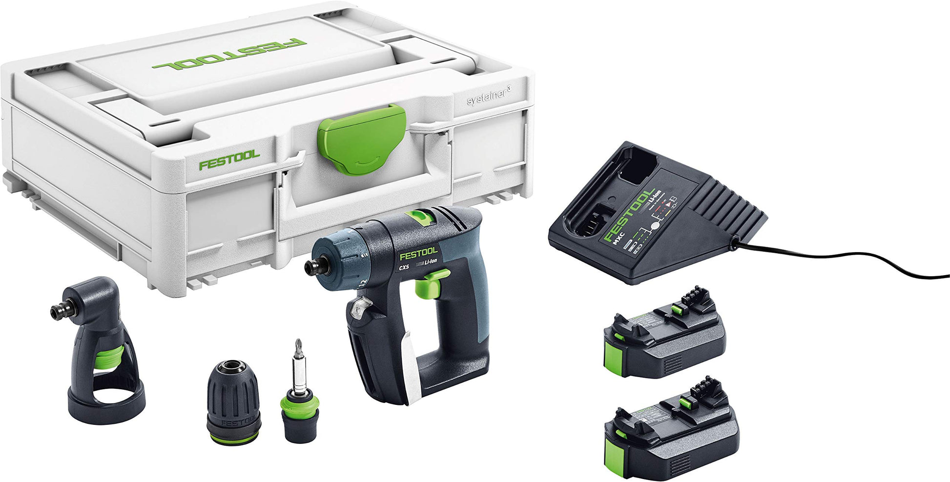 Festool Cordless CXS 2 Drill Kit 576099 - WoodArtSupply