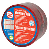 Tuck Tape Construction Sheathing Tape, Epoxy Resin Tape, 2.4 in x 180 ft (Red) Tuck Tape