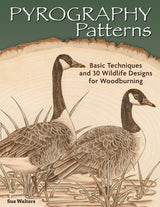 Pyrography Patterns: Basic Techniques and 30 Wildlife Designs for Woodburning (Fox Chapel Publishing) Large, Ready-to-Use Patterns, Both Line and Fox Chapel Publishing