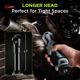 WORKPRO 12V 40 Ft-lbs Power Ratchet Wrench Kit with 10-Piece Socket Accessory Set, 1-Hour Fast Charger, 2.0Ah Lithium-Ion Batteries WORKPRO