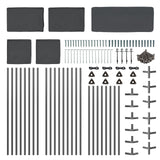 NOWENSOL Carport Canopy 10x20ft Heavy Duty with Removable Sidewalls & Doors, Portable Car Port Garage Shelter for Boat, Party, Outdoor Camping Tent, NOWENSOL