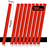 WYOMER 100 Pcs Carpenter Pencils, Octagonal Hard Black Carpenter Pencils, Construction Plan Pencils for Woodworking Marking WYOMER