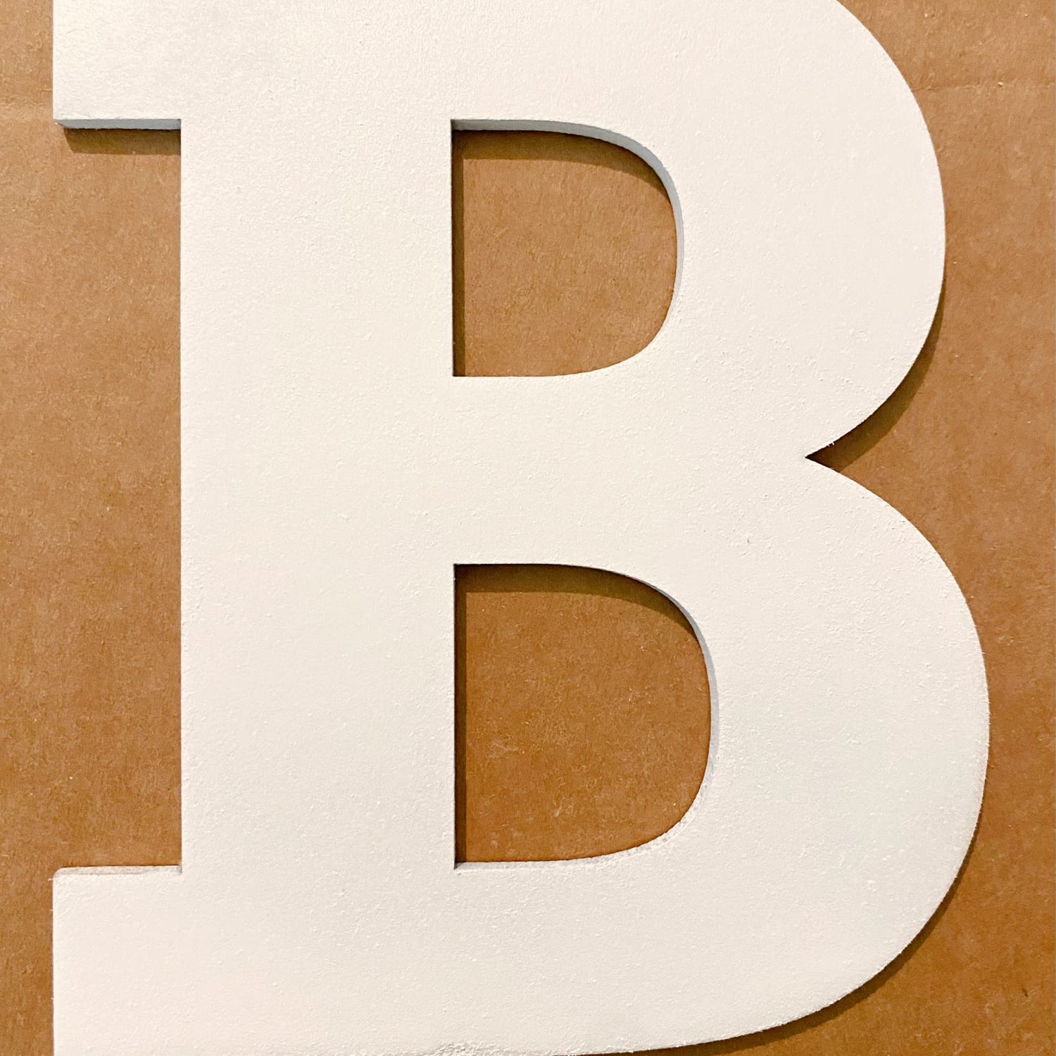 6 Inch Wooden Block Letter for Kids, Unfinished P Nursery Decor Wood Alphabet, Paintable MDF Craft, Rockwell Font NEXTCraft