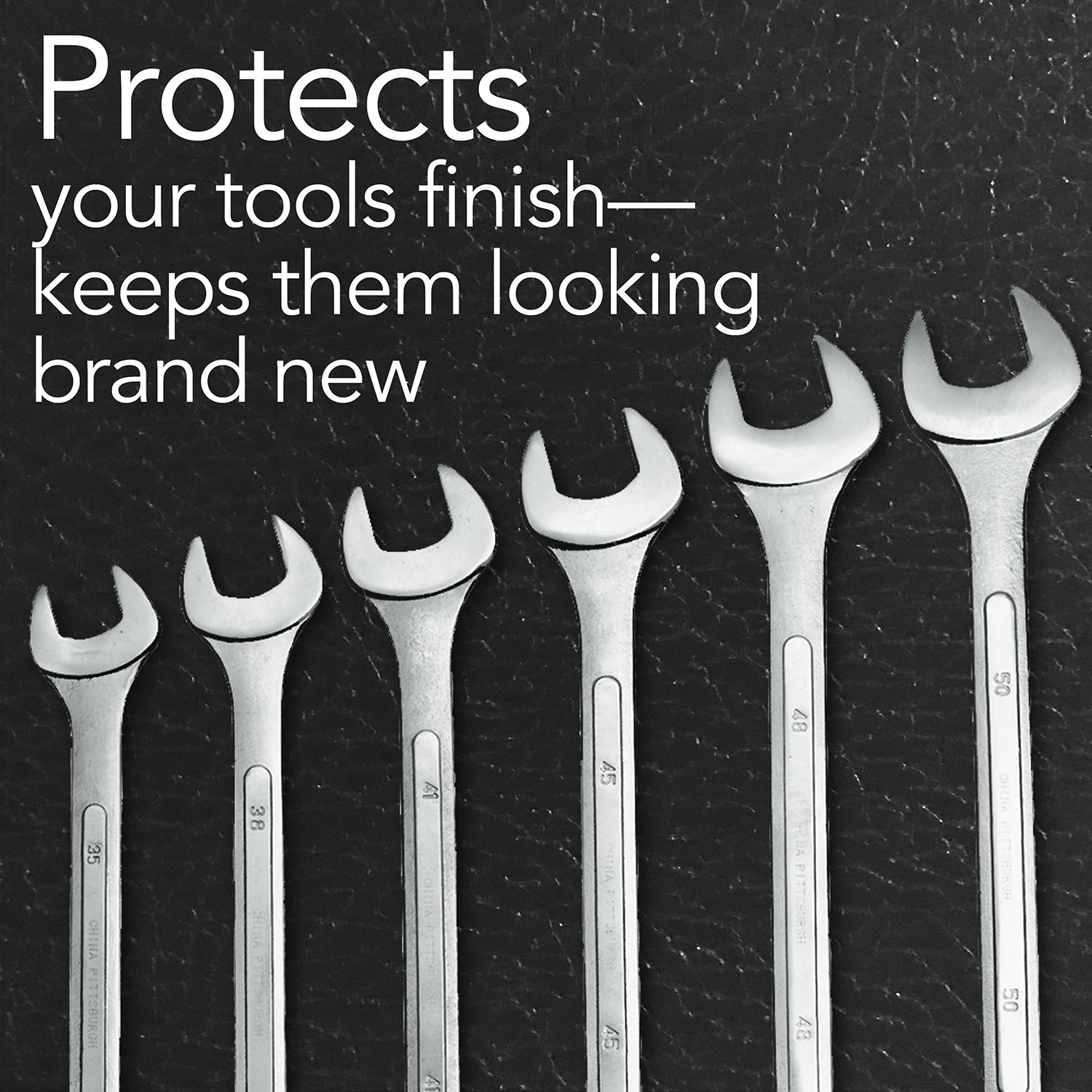 Resilia Work Bench Mat - 24 Inches X 96 Inches, Black - Easy-to-Clean Scratch Resistant Vinyl - Garage Workbench or Table Storage - Tool Station RESILIA