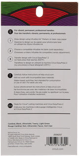 Cricut Infusible Ink Pens, Basic Fine-Point Markers (0.4) for DIY, 5 count Cricut