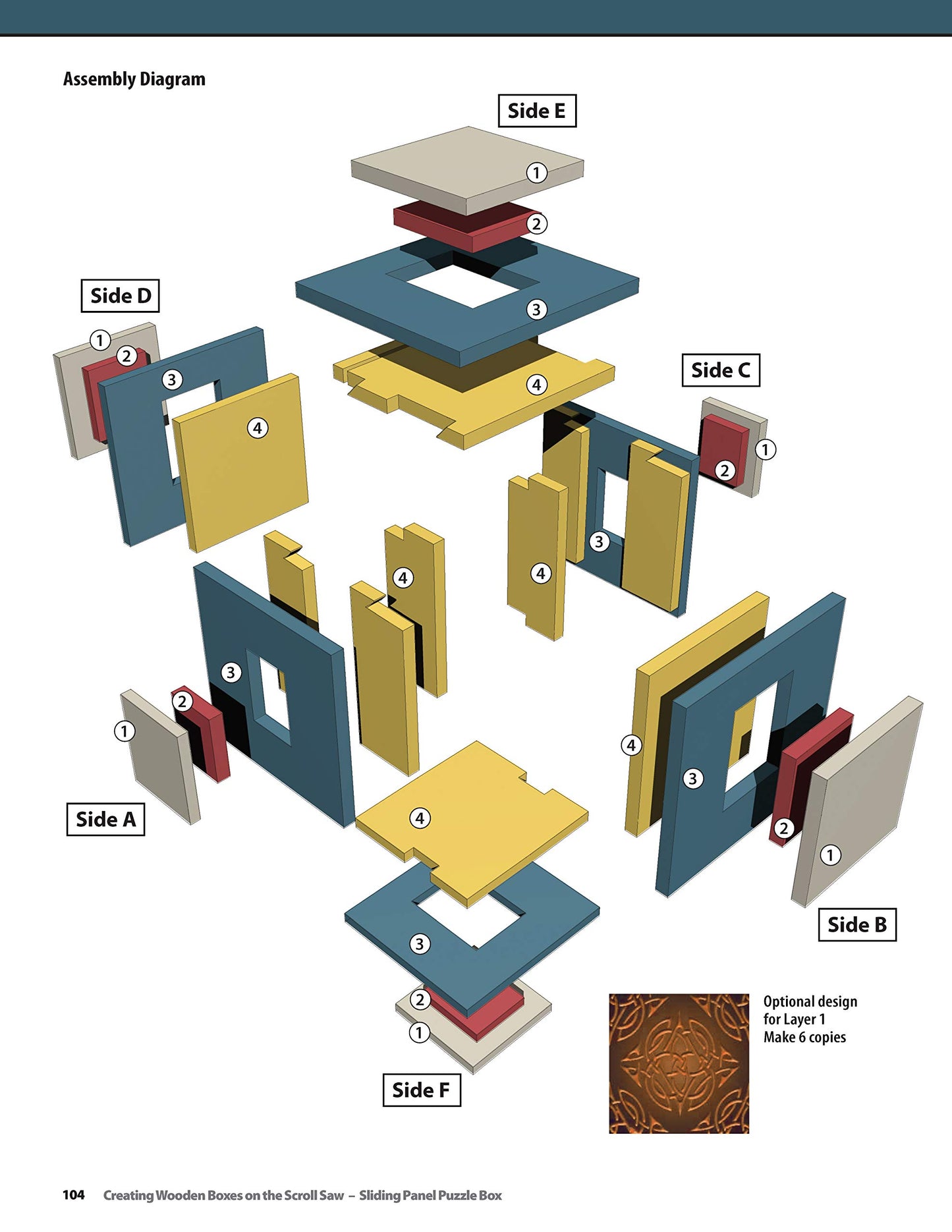 Creating Wooden Boxes on the Scroll Saw: Patterns and Instructions for Jewelry, Music, and Other Keepsake Boxes (Fox Chapel Publishing) 25 Fun - WoodArtSupply