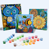 Paint by Numbers Kit for Kids and Adults, Art Supplies for Kids 6-12, Painting Kits for Kids, Crafts and Fun, Acrylic Paint Set, Canvas Painting Kit, Wings Giant