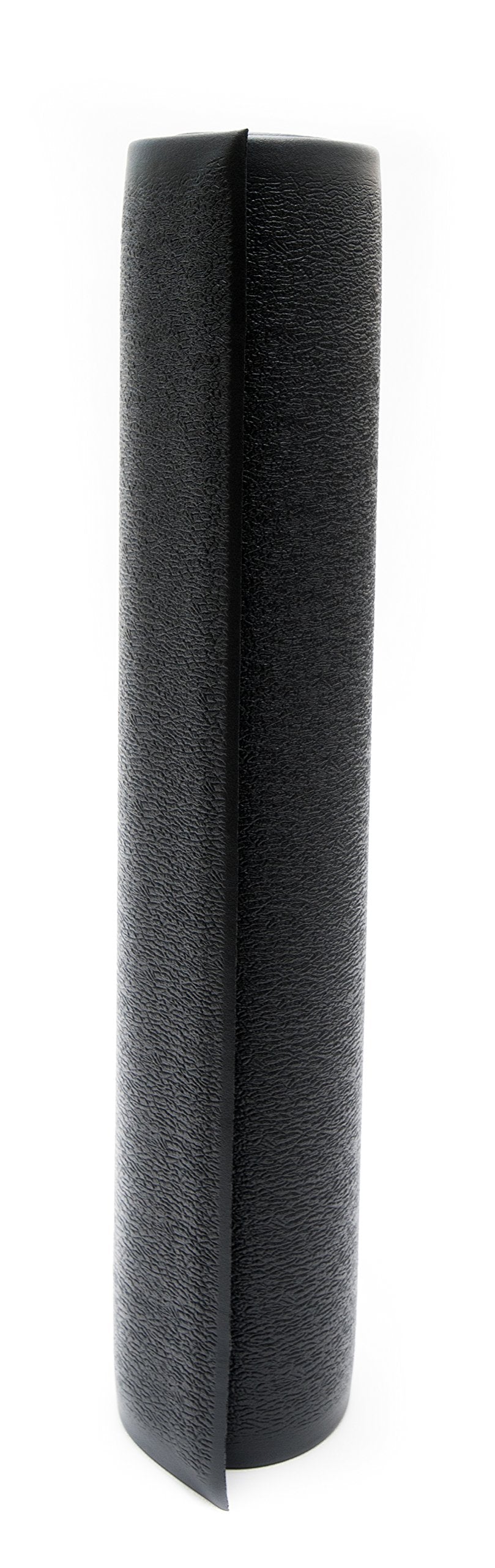 Bertech Anti-Fatigue Floor Mat, 3 Feet x 5 Feet x 3/8 Inch Thick, Textured Pattern Top, Bevelled on All Sides, Black, Made in USA - AFTX38-3x5BLKBEV Bertech